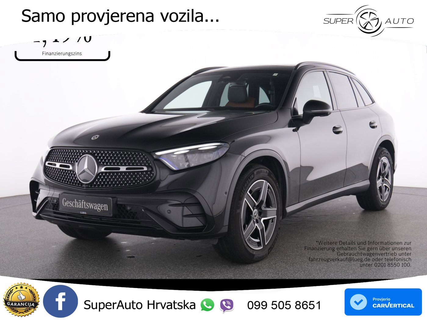 Mercedes GLC 200d (163 KS) 4MATIC 9G-TRONIC AMG ACC+GR SJED+360+PANO