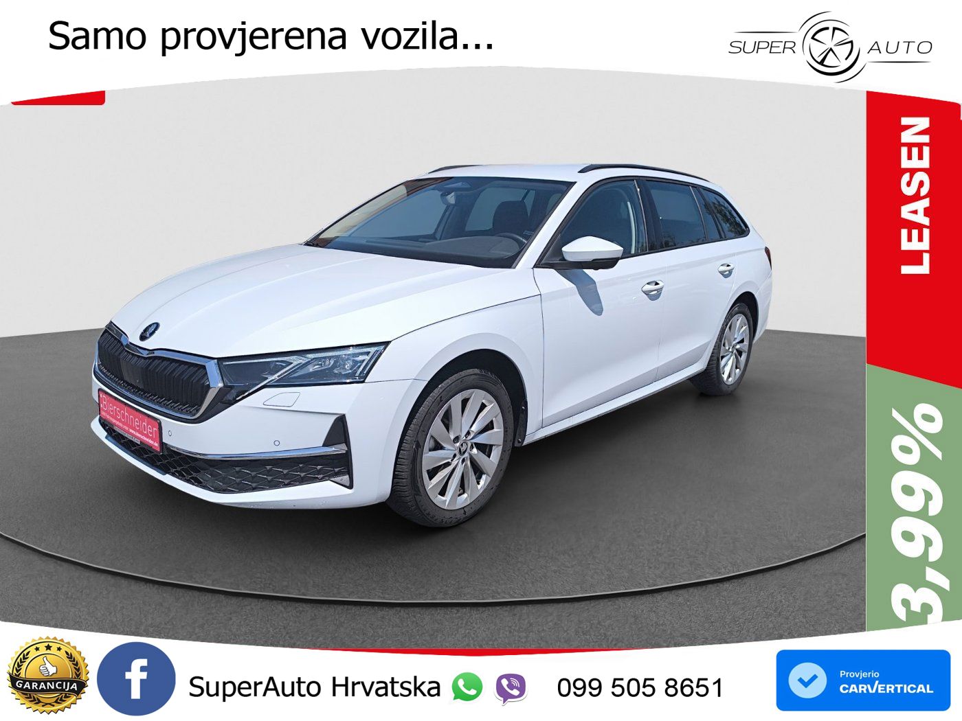 Škoda Octavia Combi 1.5 TSI (150 KS) DSG Selection