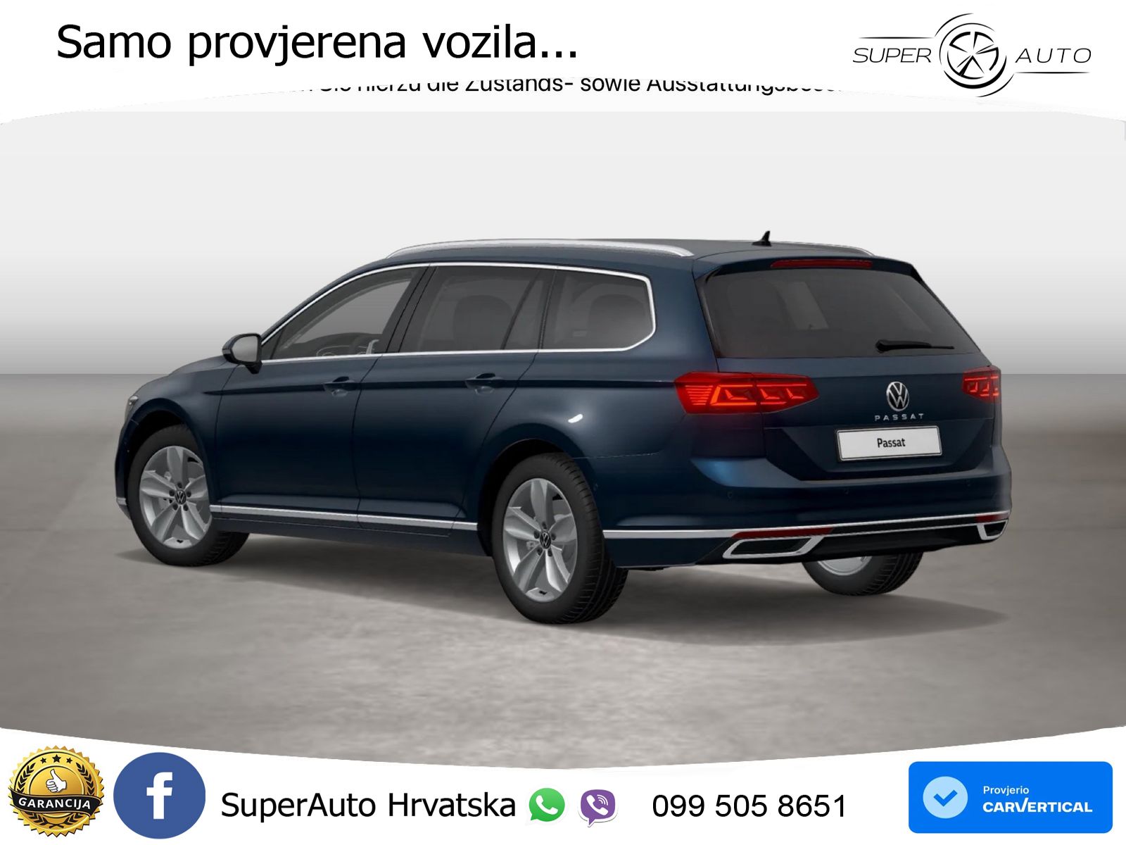 Volkswagen Passat Variant 2.0 TDI (150 KS) DSG R-Line LED+GR SJED+ACC