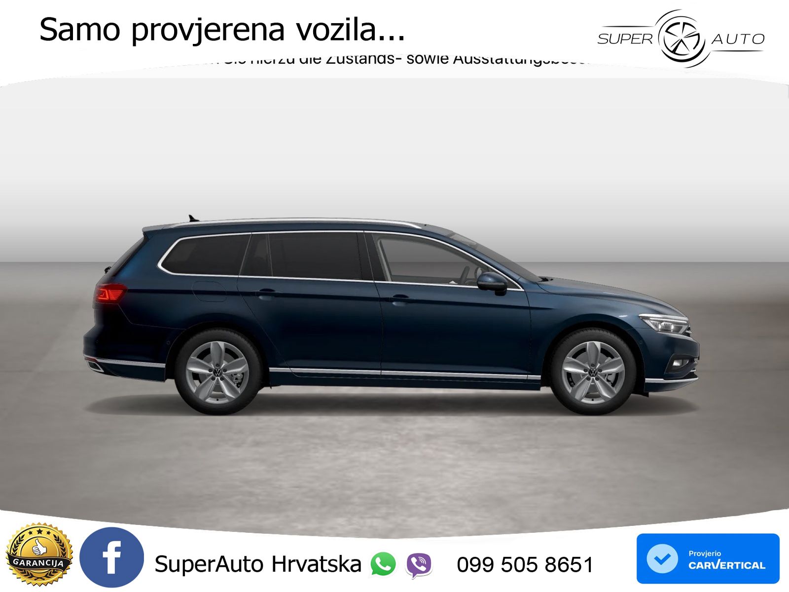 Volkswagen Passat Variant 2.0 TDI (150 KS) DSG R-Line LED+GR SJED+ACC