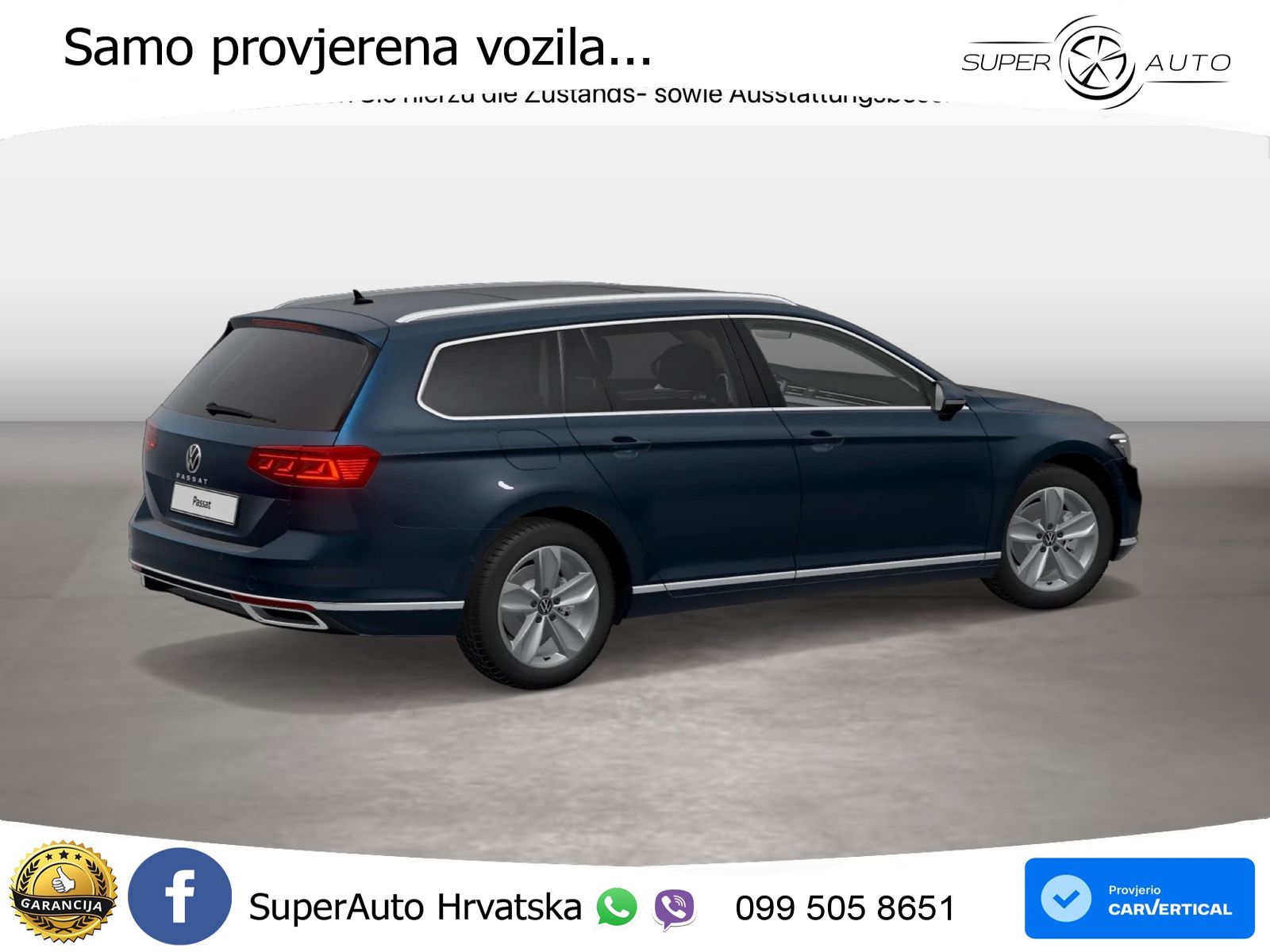 Volkswagen Passat Variant 2.0 TDI (150 KS) DSG R-Line LED+GR SJED+ACC