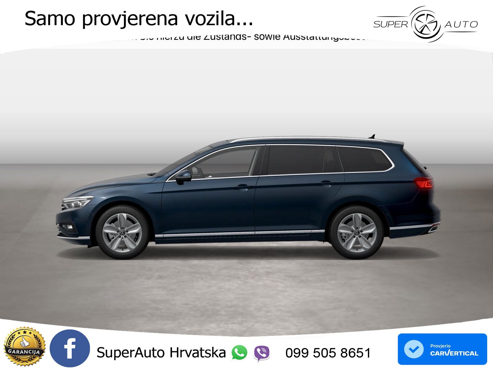 Volkswagen Passat Variant 2.0 TDI (150 KS) DSG R-Line LED+GR SJED+ACC
