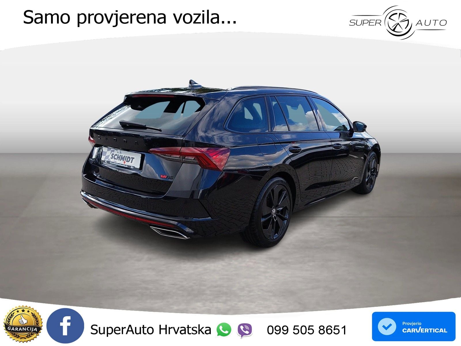 Škoda Octavia Combi RS 2.0 TDI (200 KS) DSG LED+GR SJED+ACC
