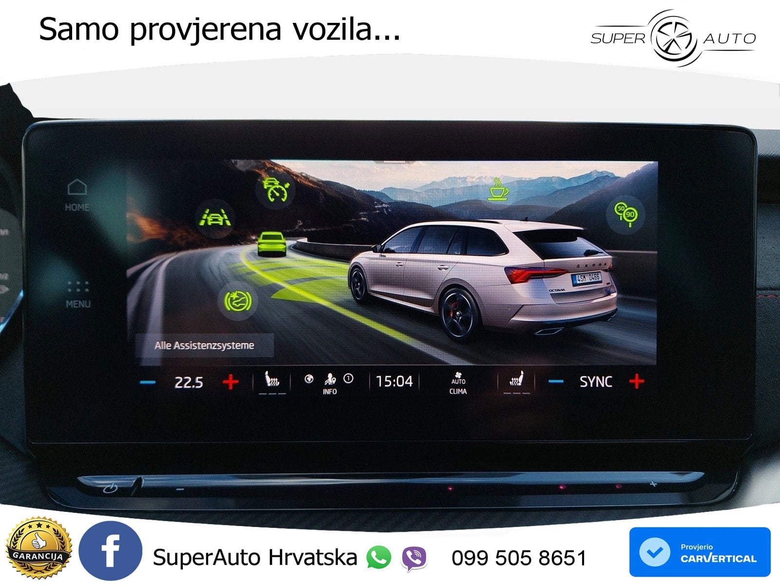 Škoda Octavia Combi RS 2.0 TDI (200 KS) DSG LED+GR SJED+ACC