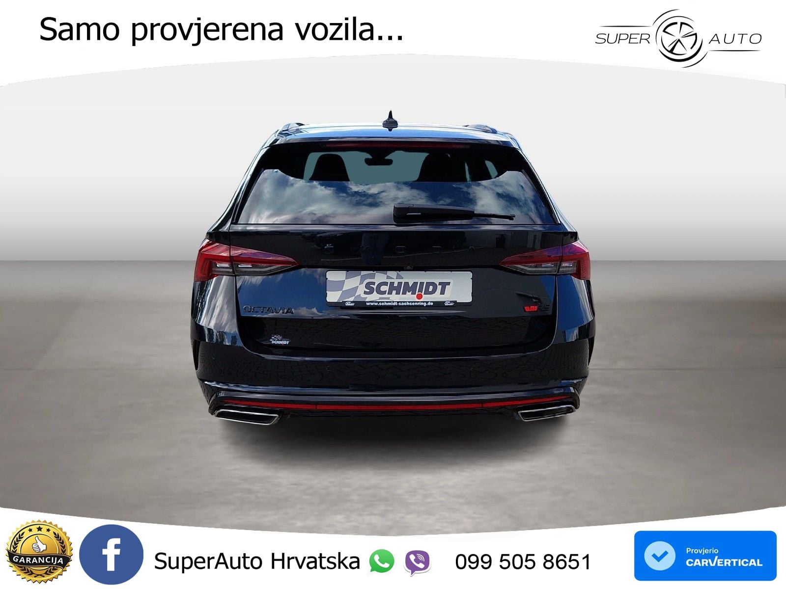 Škoda Octavia Combi RS 2.0 TDI (200 KS) DSG LED+GR SJED+ACC