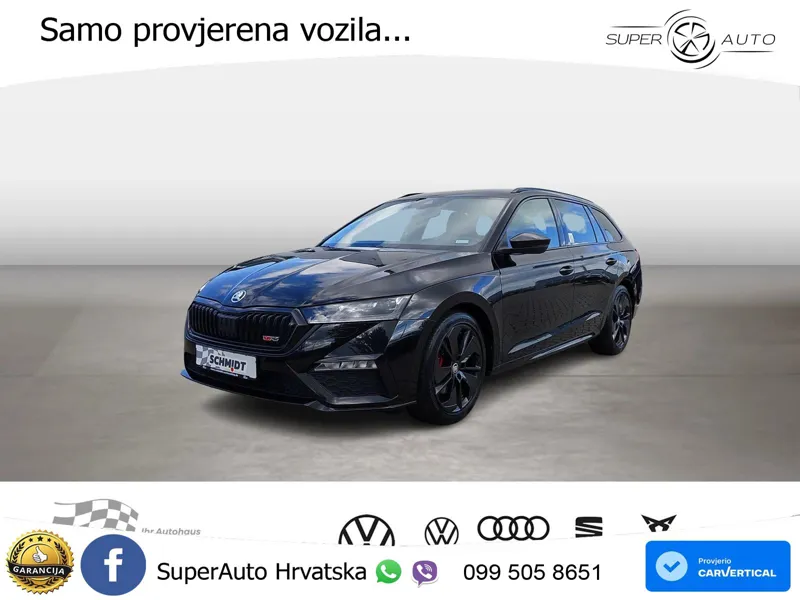 Škoda Octavia Combi RS 2.0 TDI (200 KS) DSG LED+GR SJED+ACC