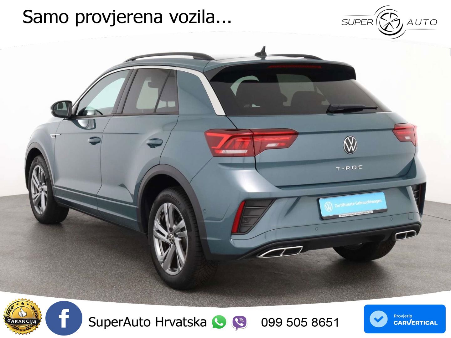 Volkswagen T-Roc I 1.5 TSI (150 KS) DSG LED+GR SJED+ACC
