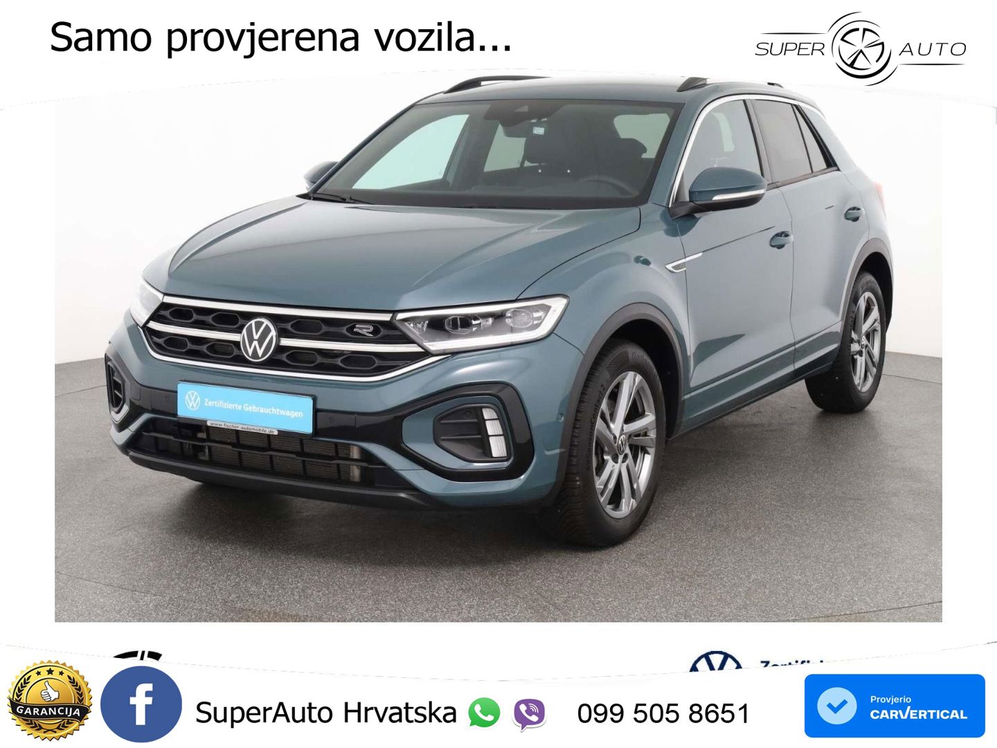 Volkswagen T-Roc I 1.5 TSI (150 KS) DSG LED+GR SJED+ACC