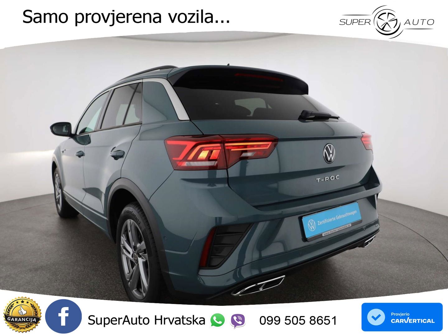 Volkswagen T-Roc I 1.5 TSI (150 KS) DSG LED+GR SJED+ACC