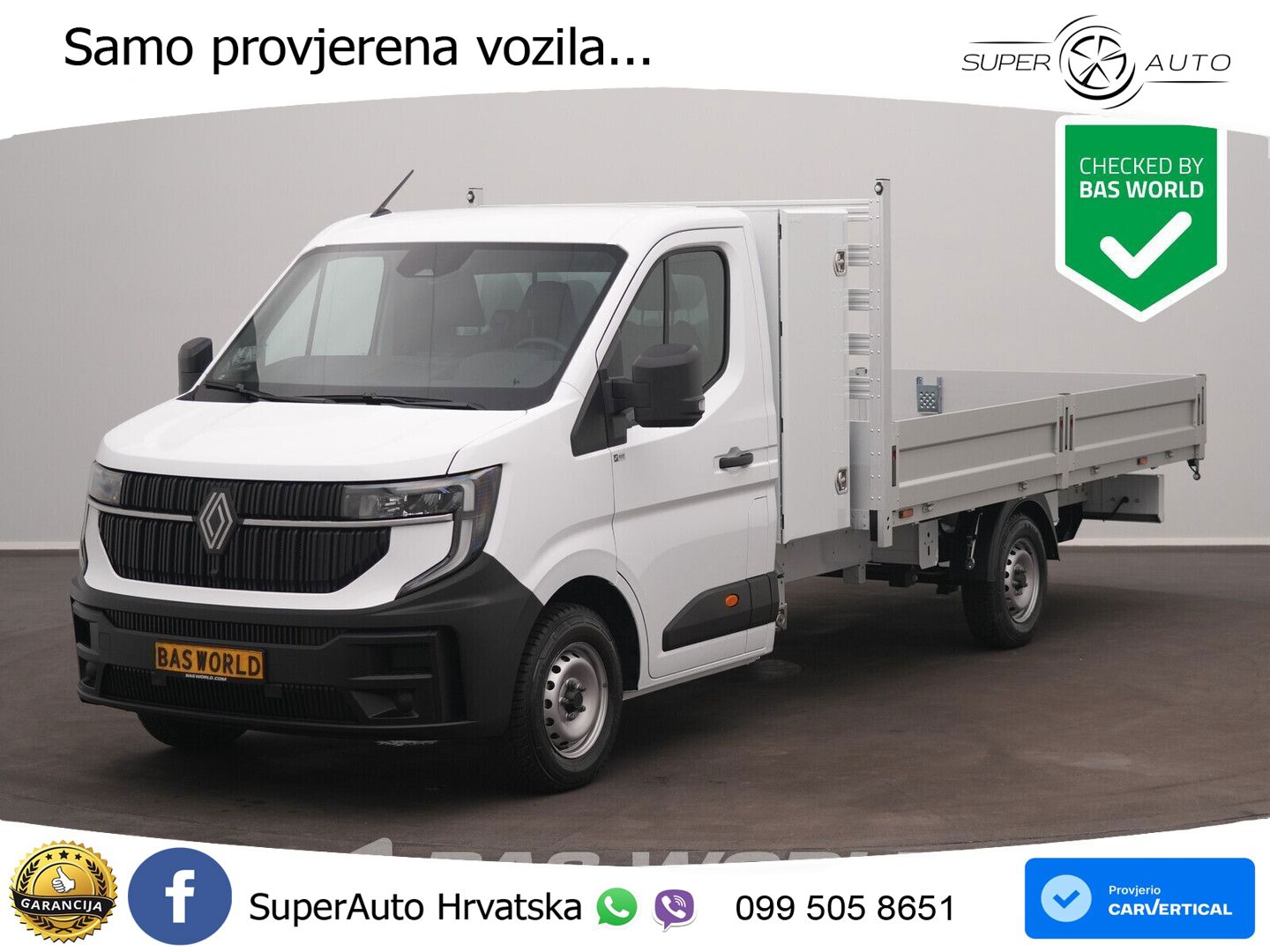 Renault Master 170PK Neu! Automatik 170PS Pritsche Airco 170 KS
