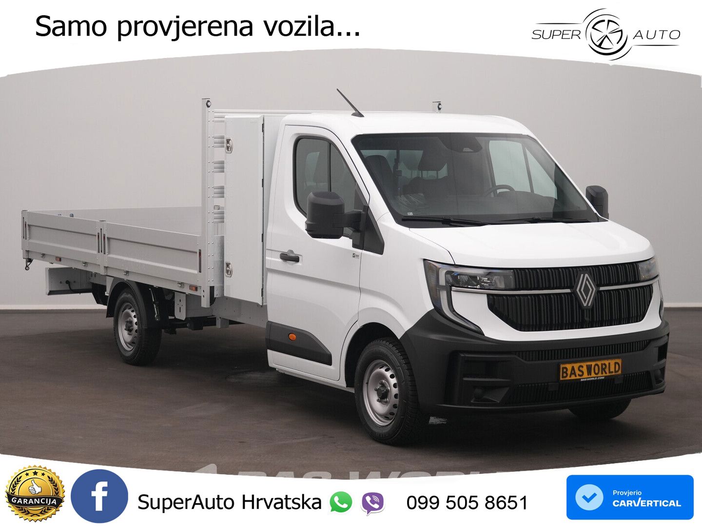 Renault Master 170PK Neu! Automatik 170PS Pritsche Airco 170 KS