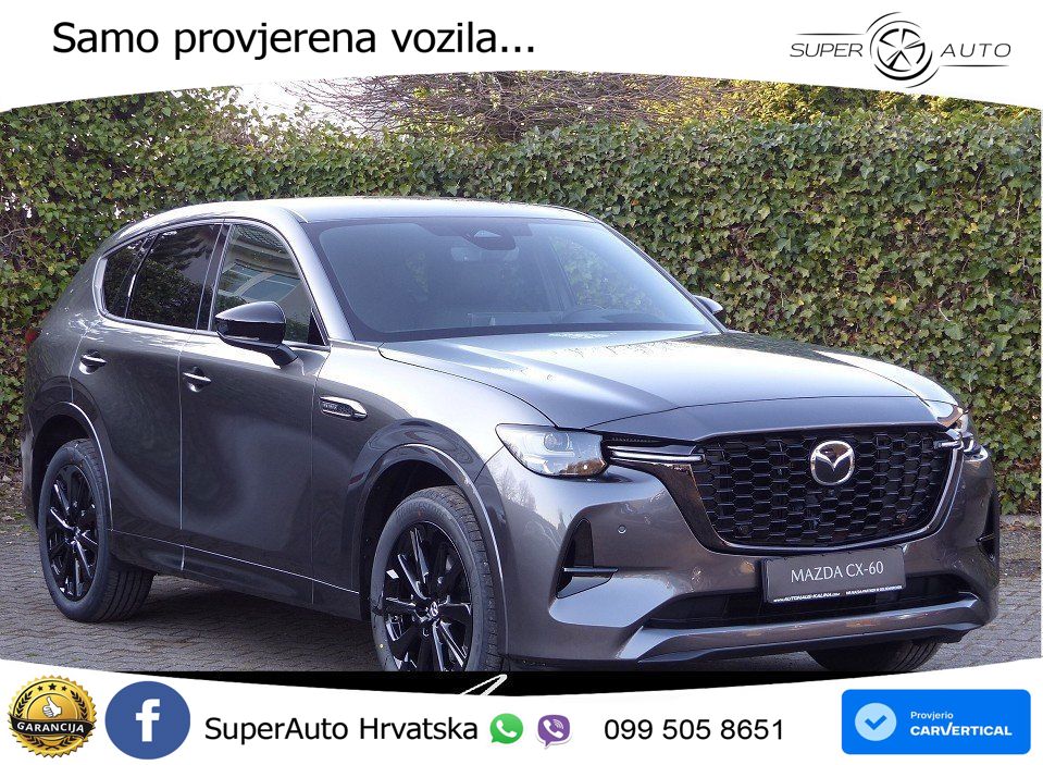 Mazda CX-60 3.3 e-Skyactiv D (254 KS) AWD Automatic MATRIX+GR SJED+KAM