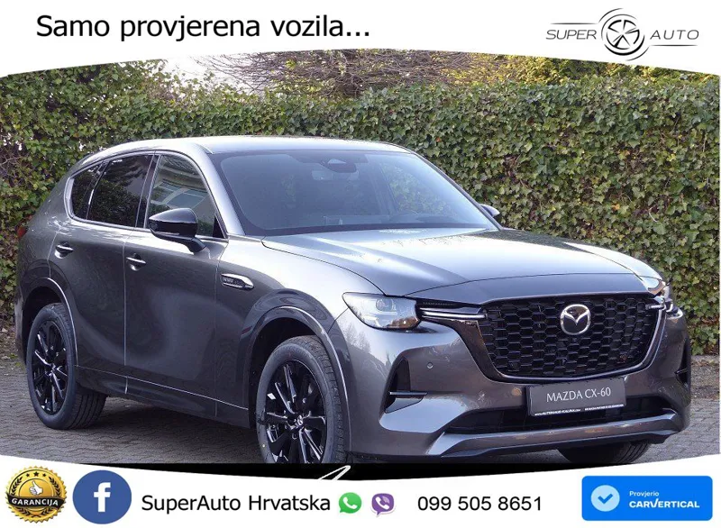 Mazda CX-60 3.3 e-Skyactiv D (254 KS) AWD Automatic MATRIX+GR SJED+KAM