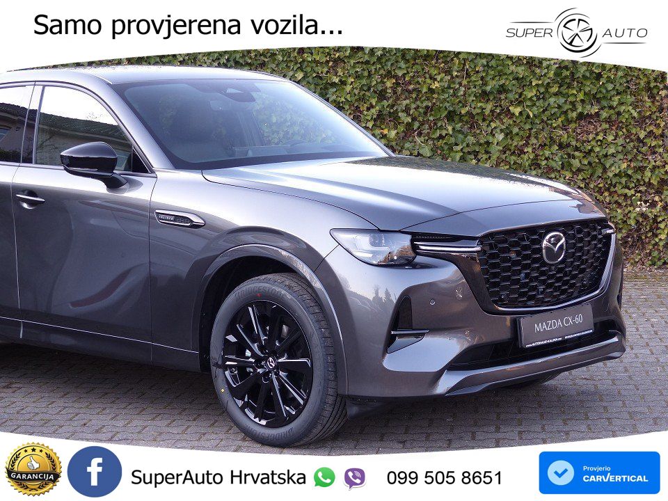 Mazda CX-60 3.3 e-Skyactiv D (254 KS) AWD Automatic MATRIX+GR SJED+KAM
