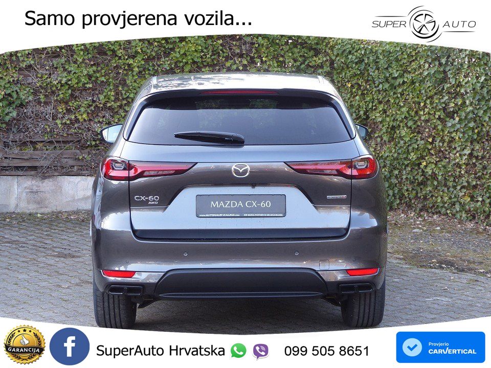 Mazda CX-60 3.3 e-Skyactiv D (254 KS) AWD Automatic MATRIX+GR SJED+KAM