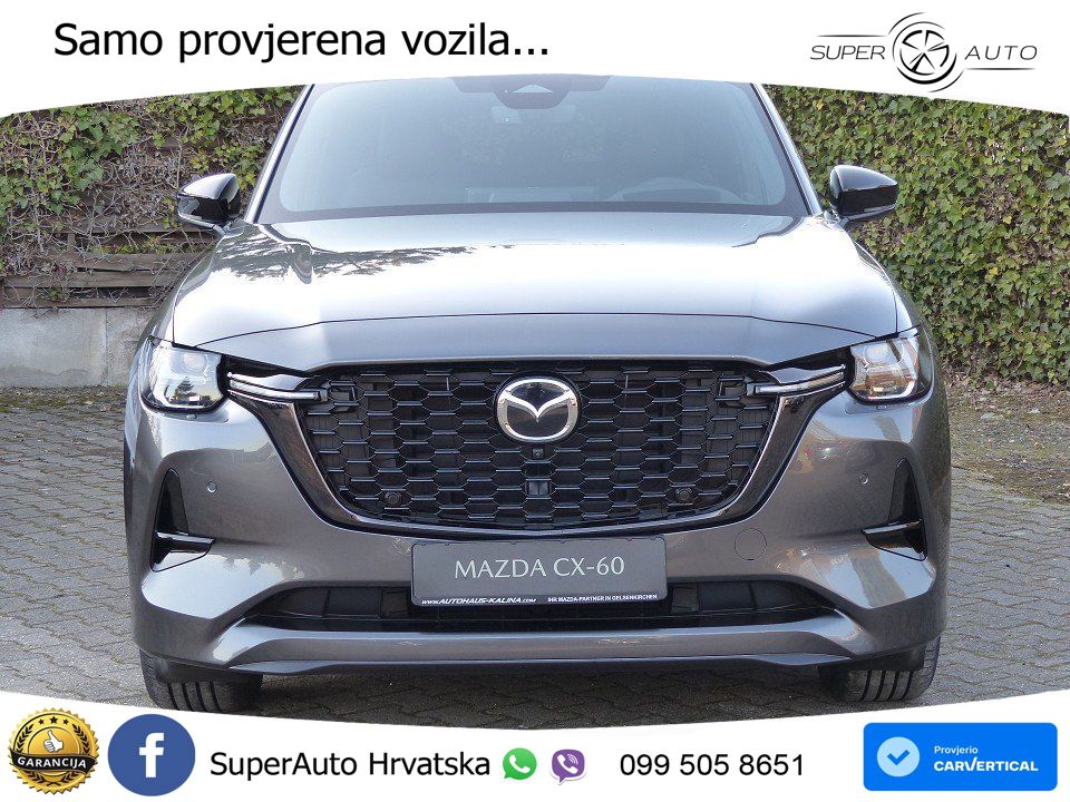 Mazda CX-60 3.3 e-Skyactiv D (254 KS) AWD Automatic MATRIX+GR SJED+KAM