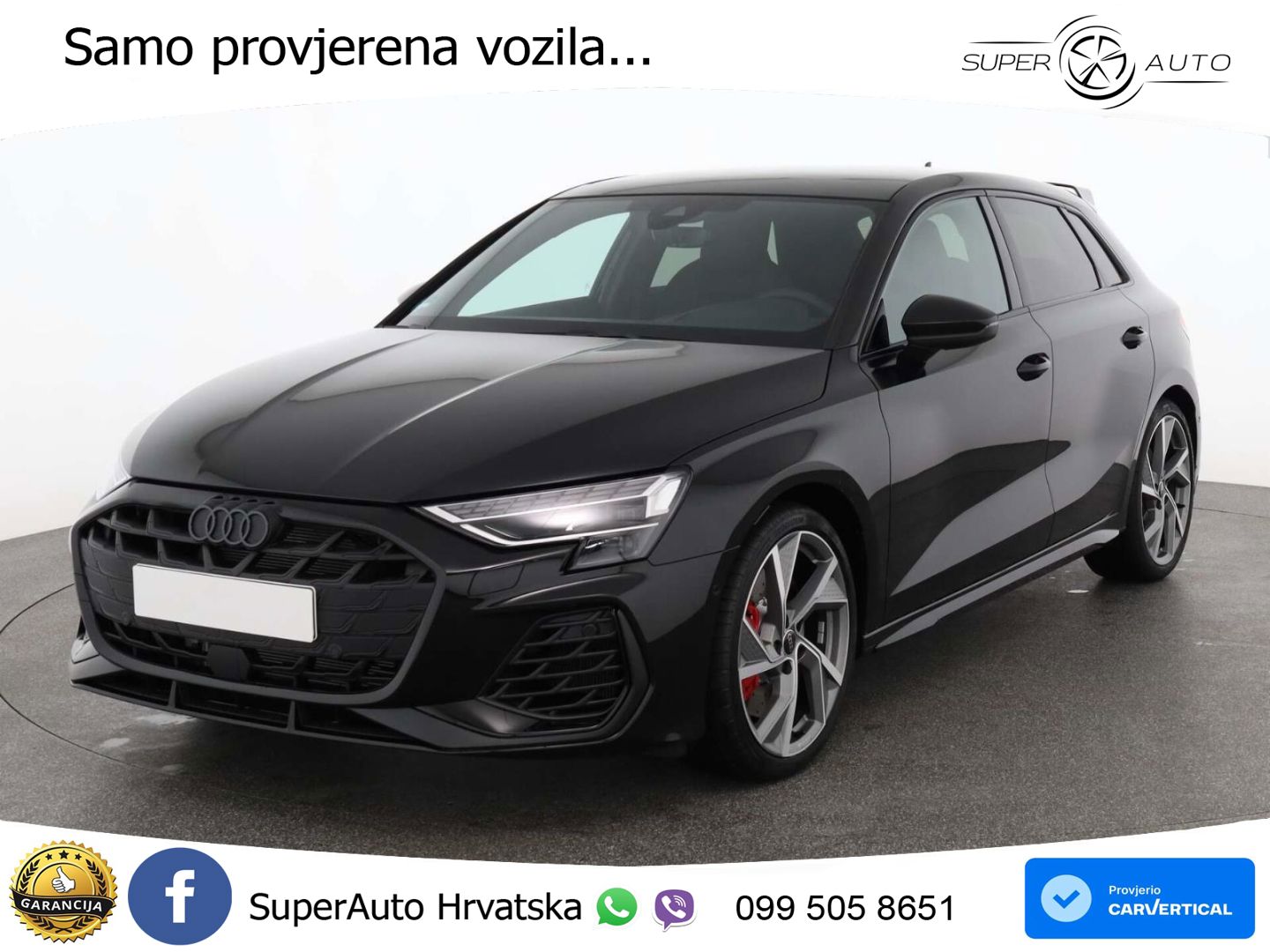 Audi S3 2.0 TFSI (333 KS) quattro S tronic MATRIX+GR SJED+KAM