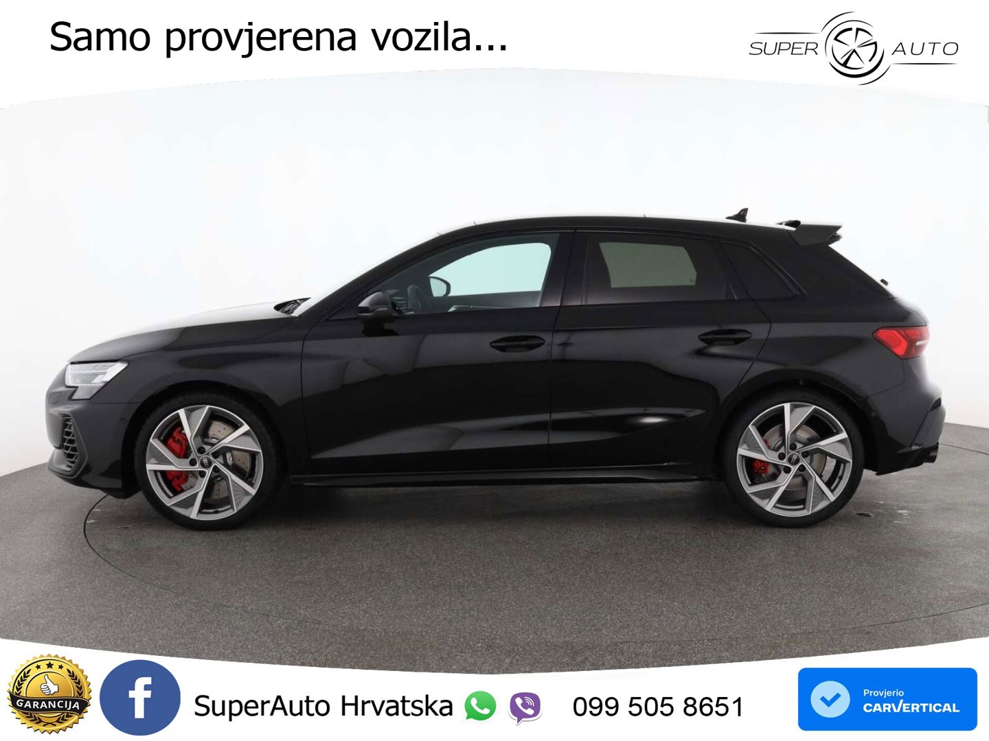 Audi S3 2.0 TFSI (333 KS) quattro S tronic MATRIX+GR SJED+KAM