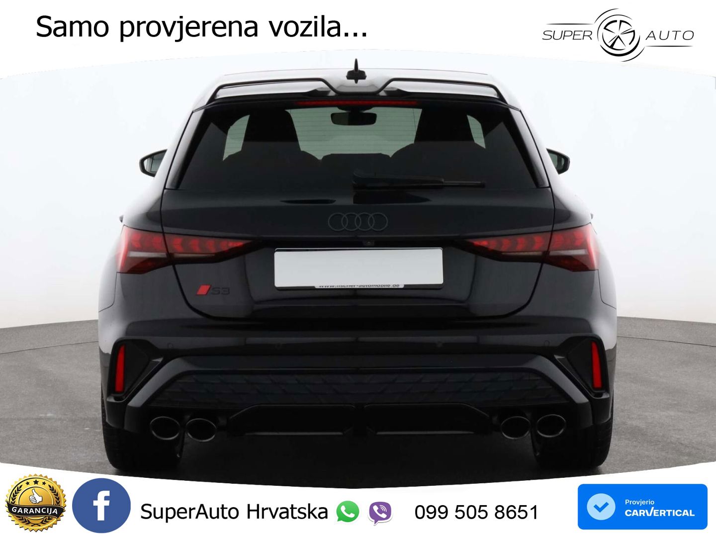 Audi S3 2.0 TFSI (333 KS) quattro S tronic MATRIX+GR SJED+KAM
