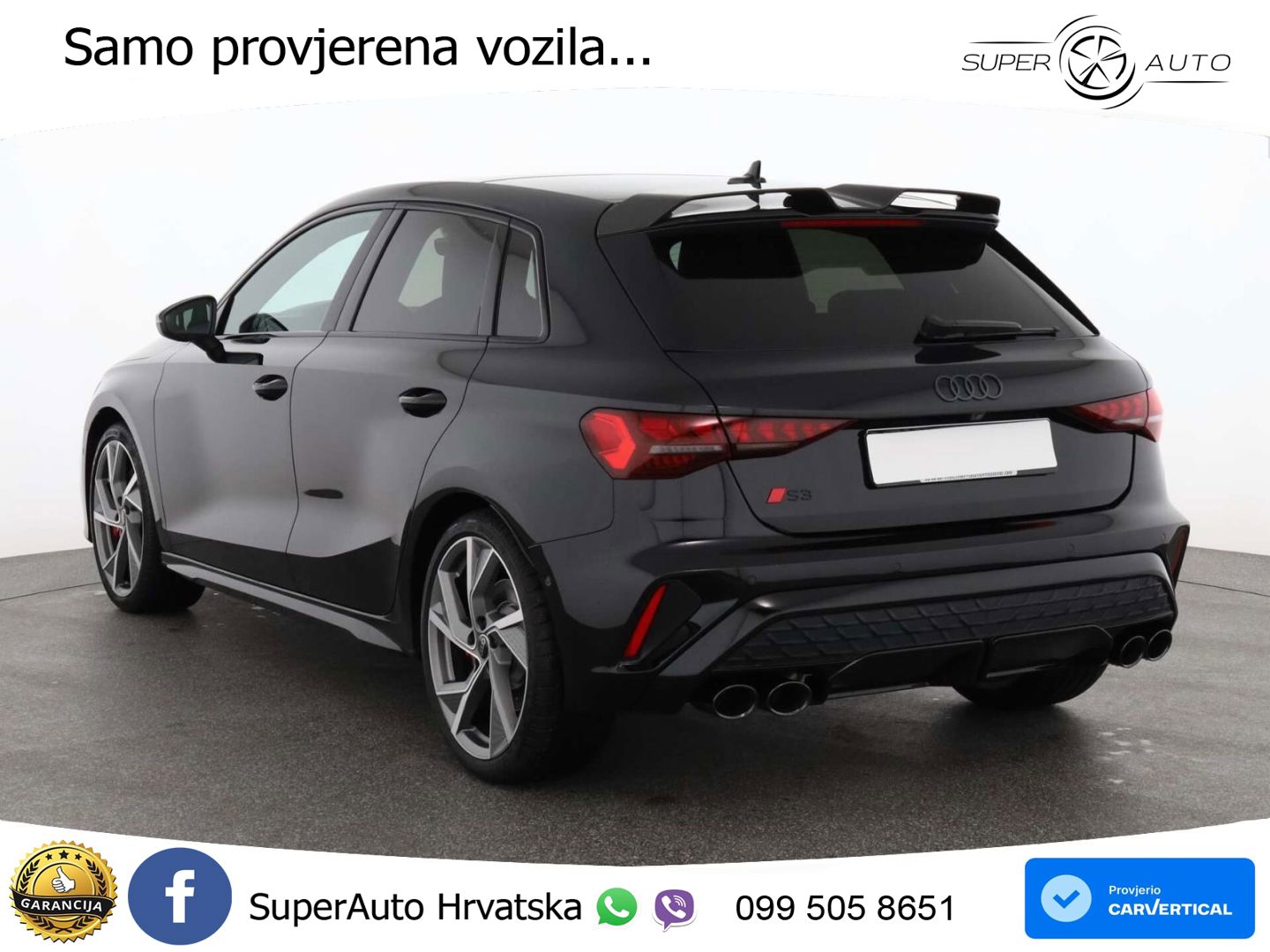 Audi S3 2.0 TFSI (333 KS) quattro S tronic MATRIX+GR SJED+KAM