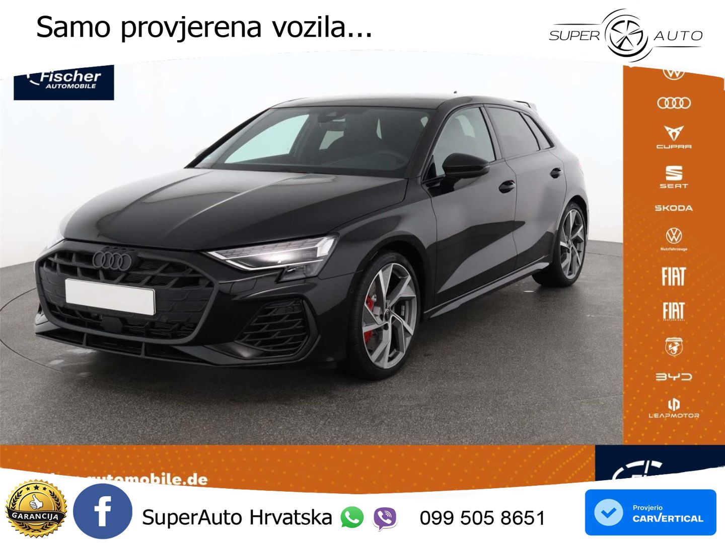 Audi S3 2.0 TFSI (333 KS) quattro S tronic MATRIX+GR SJED+KAM