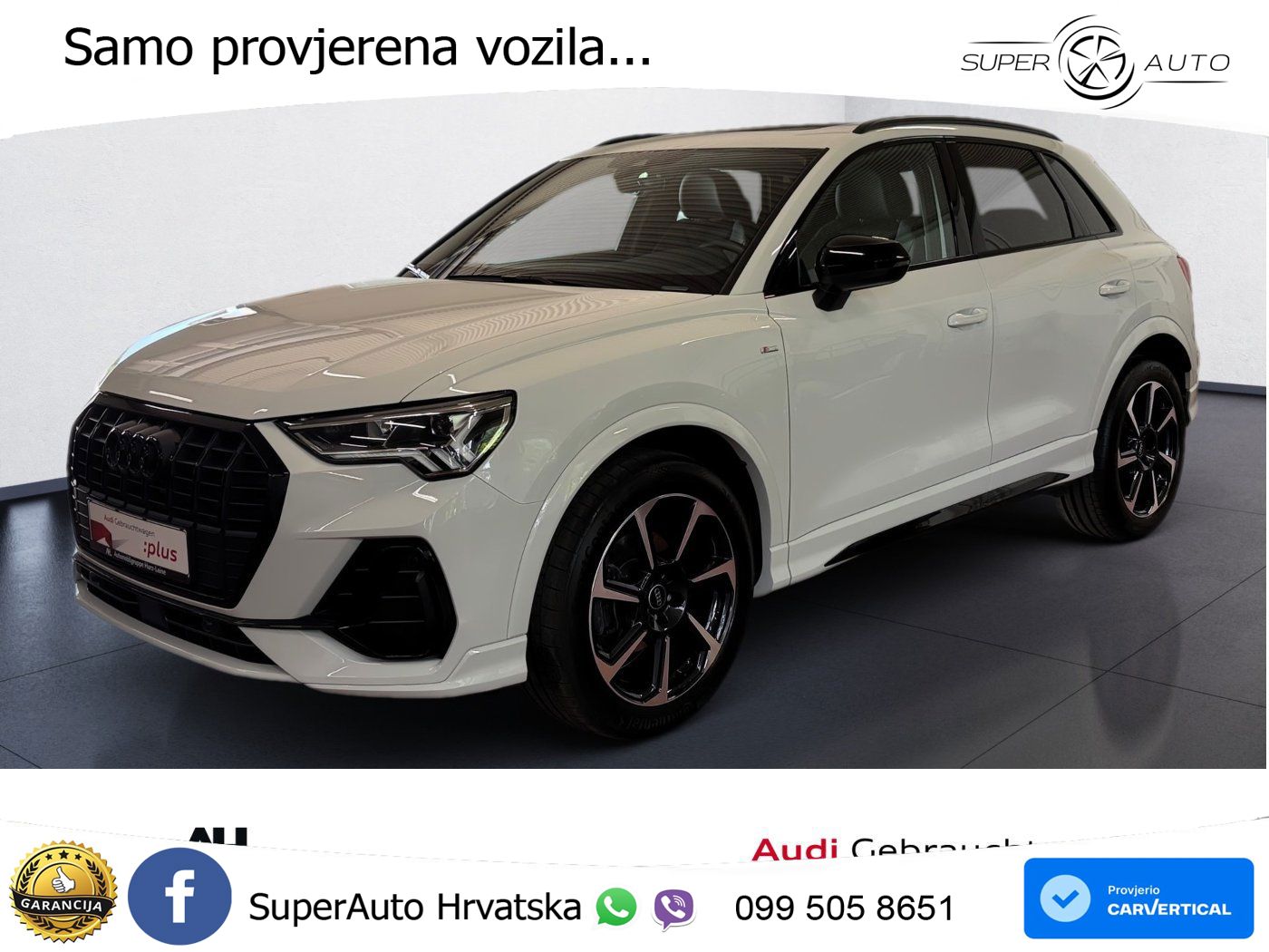 Audi Q3 35 TFSI (150 KS) S tronic S line LED+GR SJED+ACC
