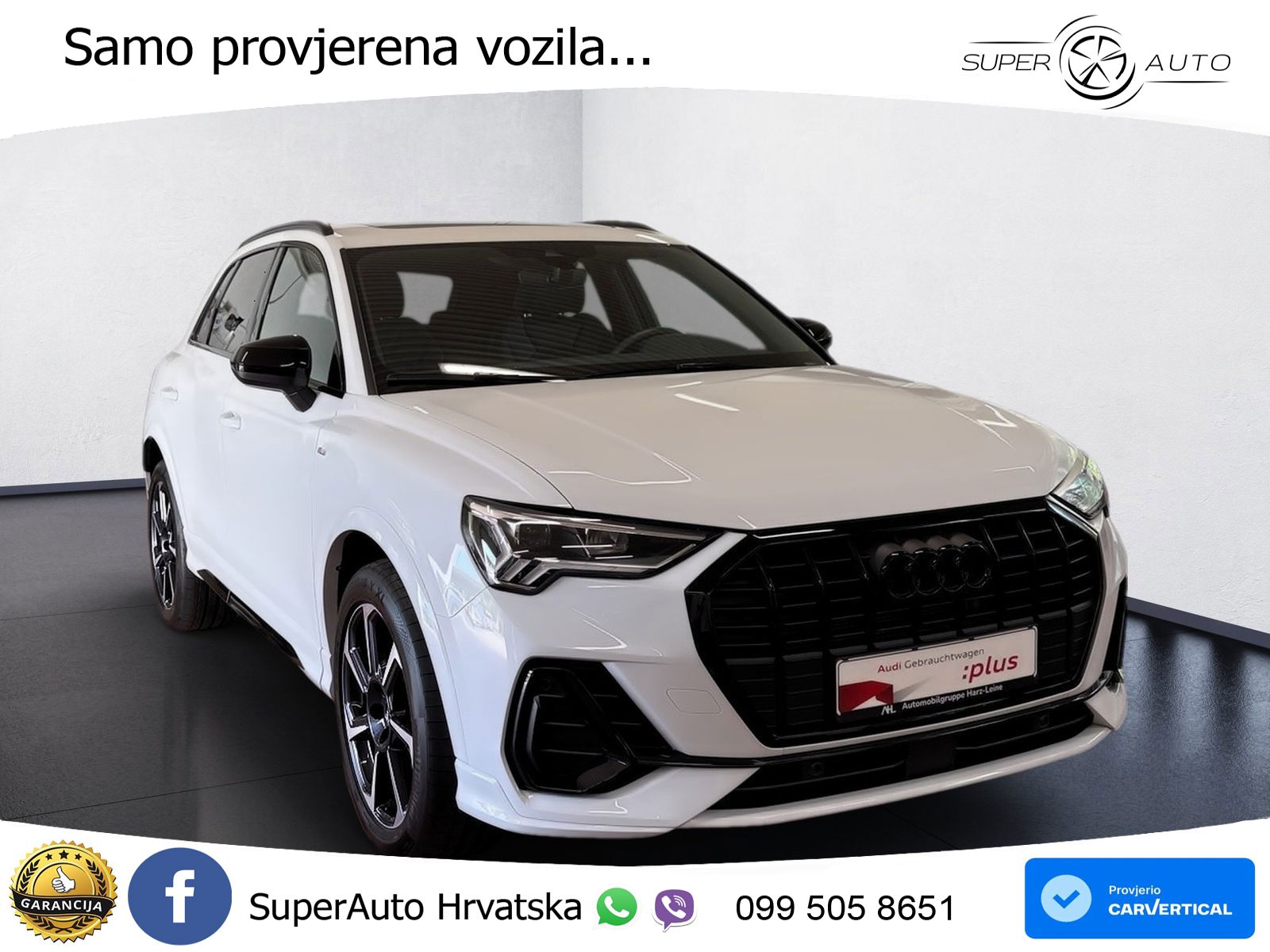 Audi Q3 35 TFSI (150 KS) S tronic S line LED+GR SJED+ACC
