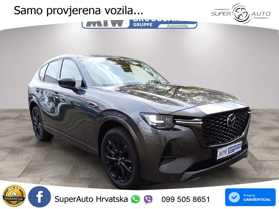 Mazda CX-60 3.3 e-Skyactiv D (254 KS) AWD Automatic MATRIX+GR SJED+KAM