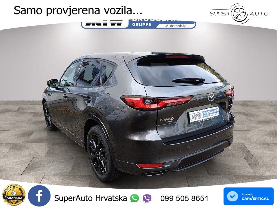 Mazda CX-60 3.3 e-Skyactiv D (254 KS) AWD Automatic MATRIX+GR SJED+KAM