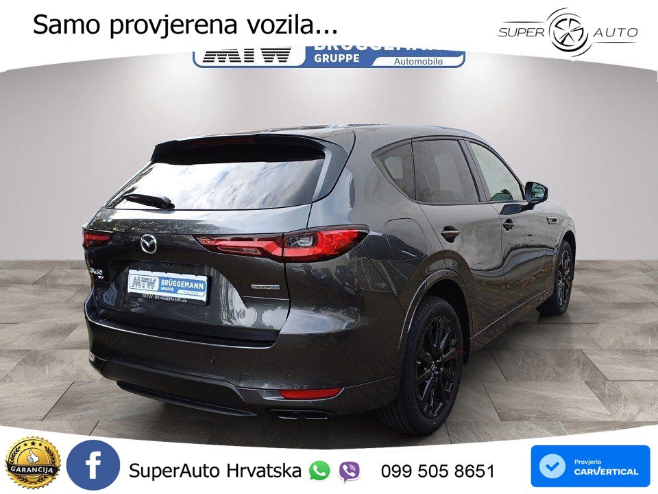 Mazda CX-60 3.3 e-Skyactiv D (254 KS) AWD Automatic MATRIX+GR SJED+KAM