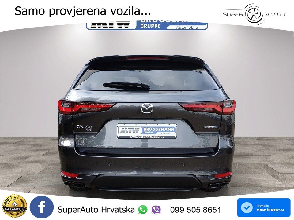 Mazda CX-60 3.3 e-Skyactiv D (254 KS) AWD Automatic MATRIX+GR SJED+KAM