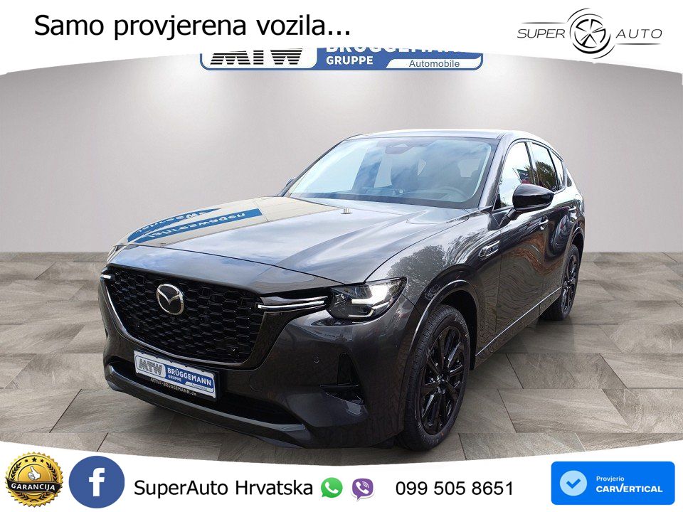 Mazda CX-60 3.3 e-Skyactiv D (254 KS) AWD Automatic MATRIX+GR SJED+KAM