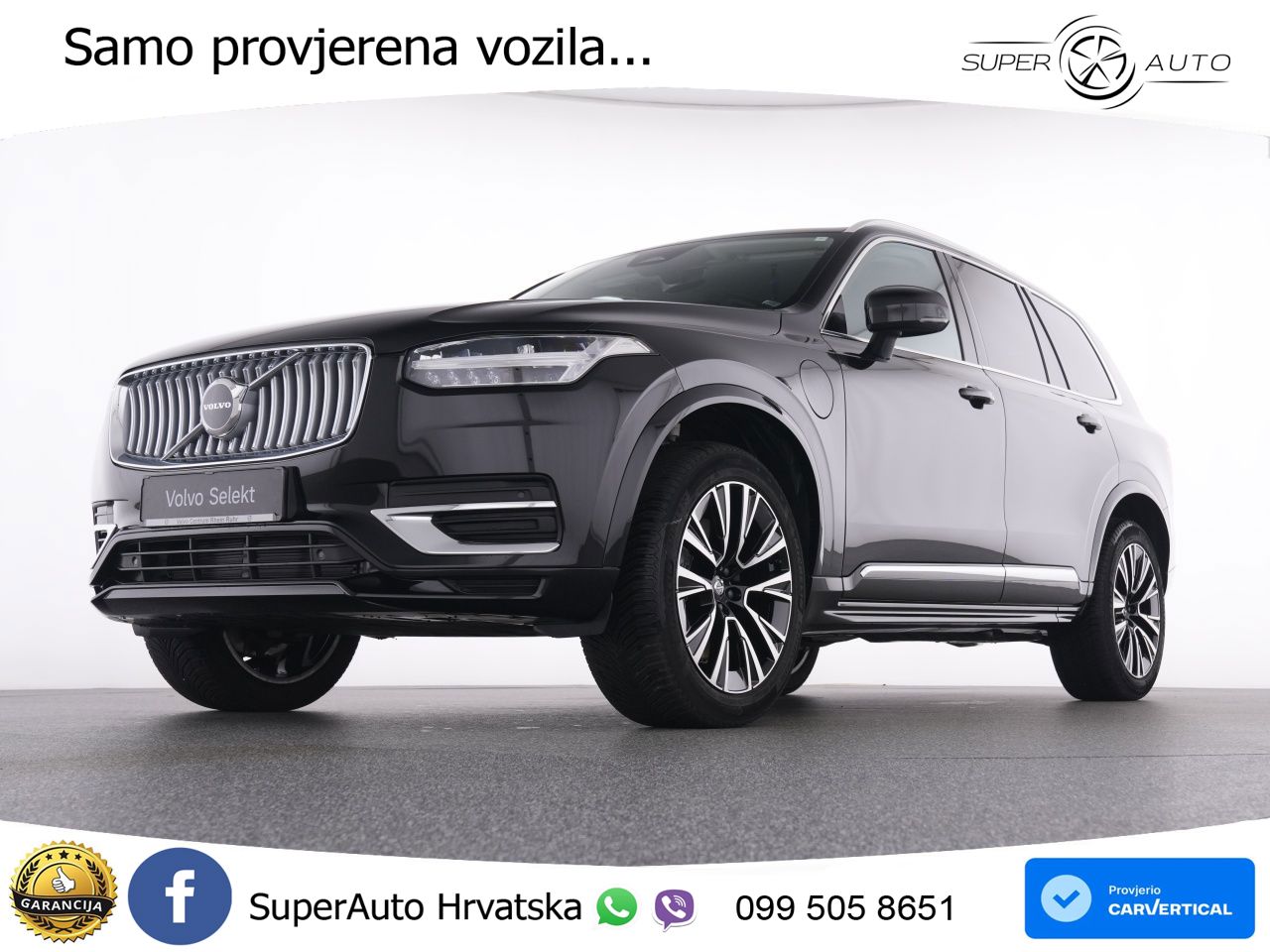Volvo XC90 2.0 T8 AWD Automatic LED+GR SJED+ACC