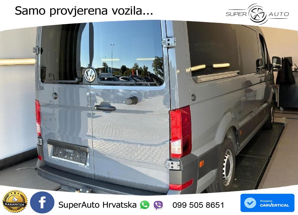 Volkswagen Crafter Kasten 35 TDI DSG mittellang Klima AHK K 140 KS