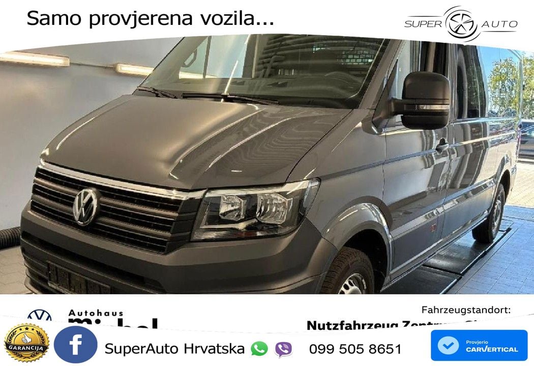 Volkswagen Crafter Kasten 35 TDI DSG mittellang Klima AHK K 140 KS