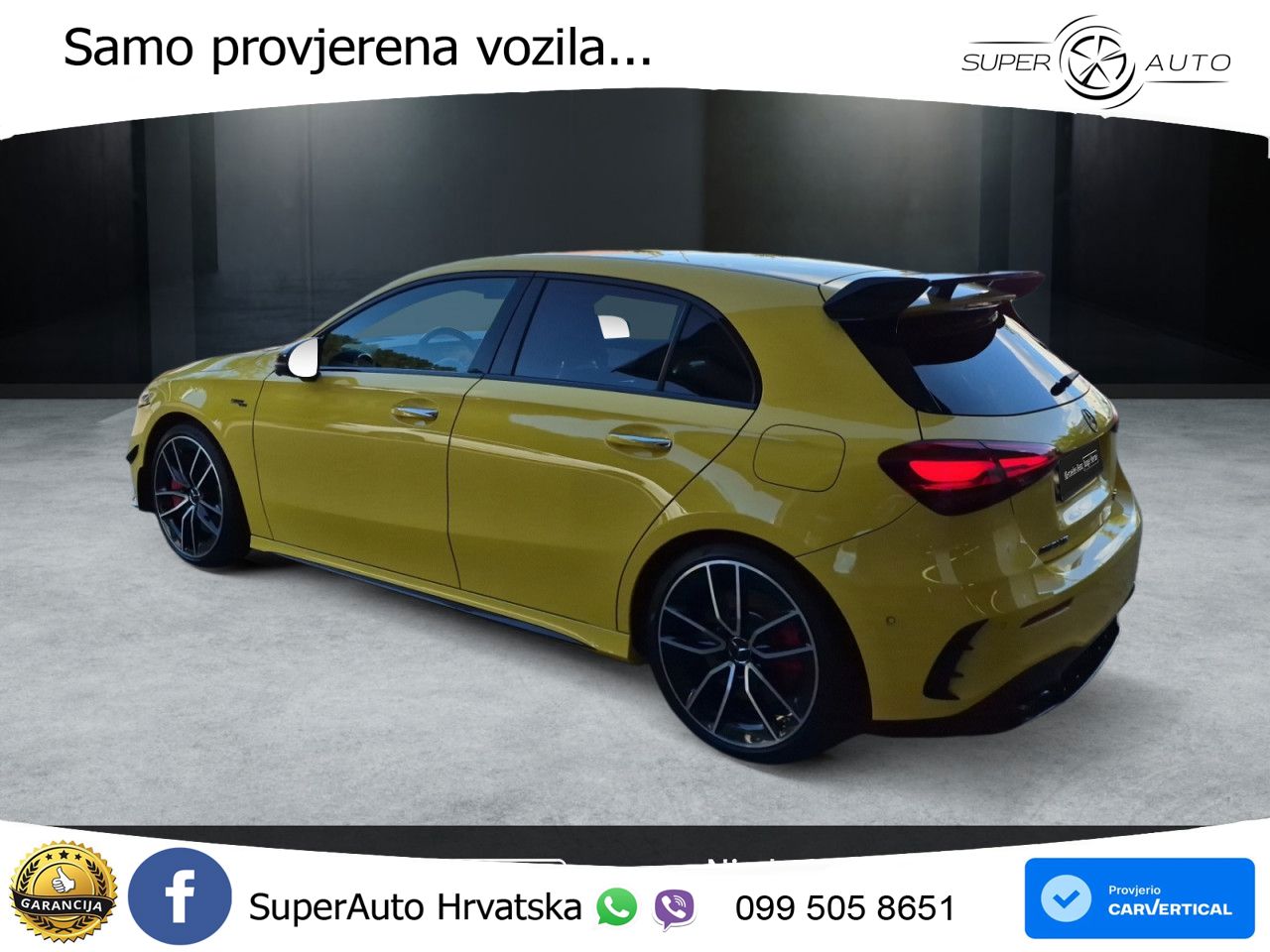 Mercedes-Benz AMG A 35 4MATIC AMG SPEEDSHIFT DCT LED+GR SJED+ACC