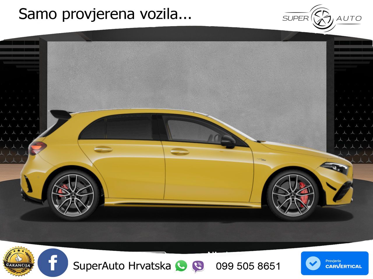Mercedes-Benz AMG A 35 4MATIC AMG SPEEDSHIFT DCT LED+GR SJED+ACC