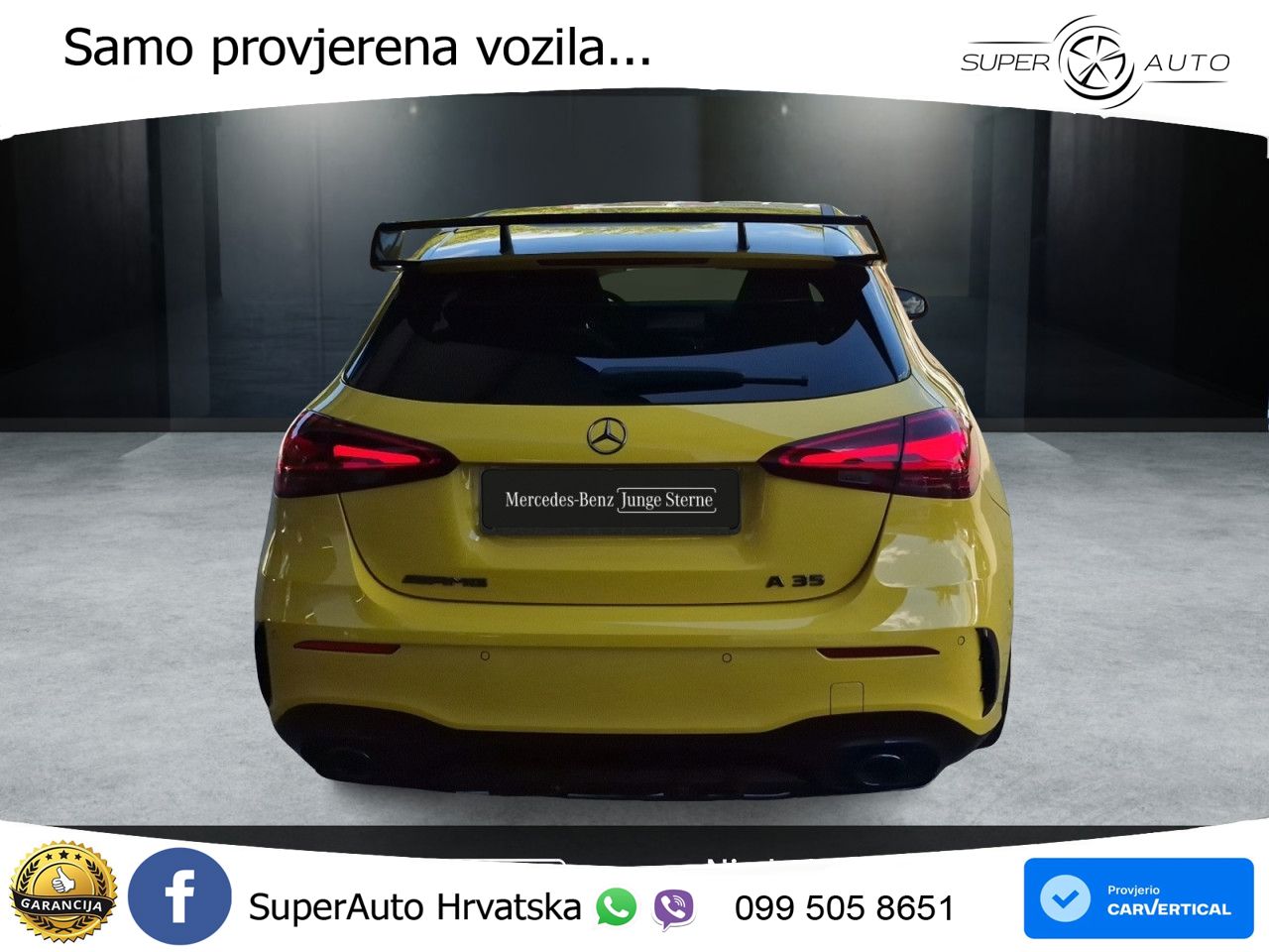 Mercedes-Benz AMG A 35 4MATIC AMG SPEEDSHIFT DCT LED+GR SJED+ACC