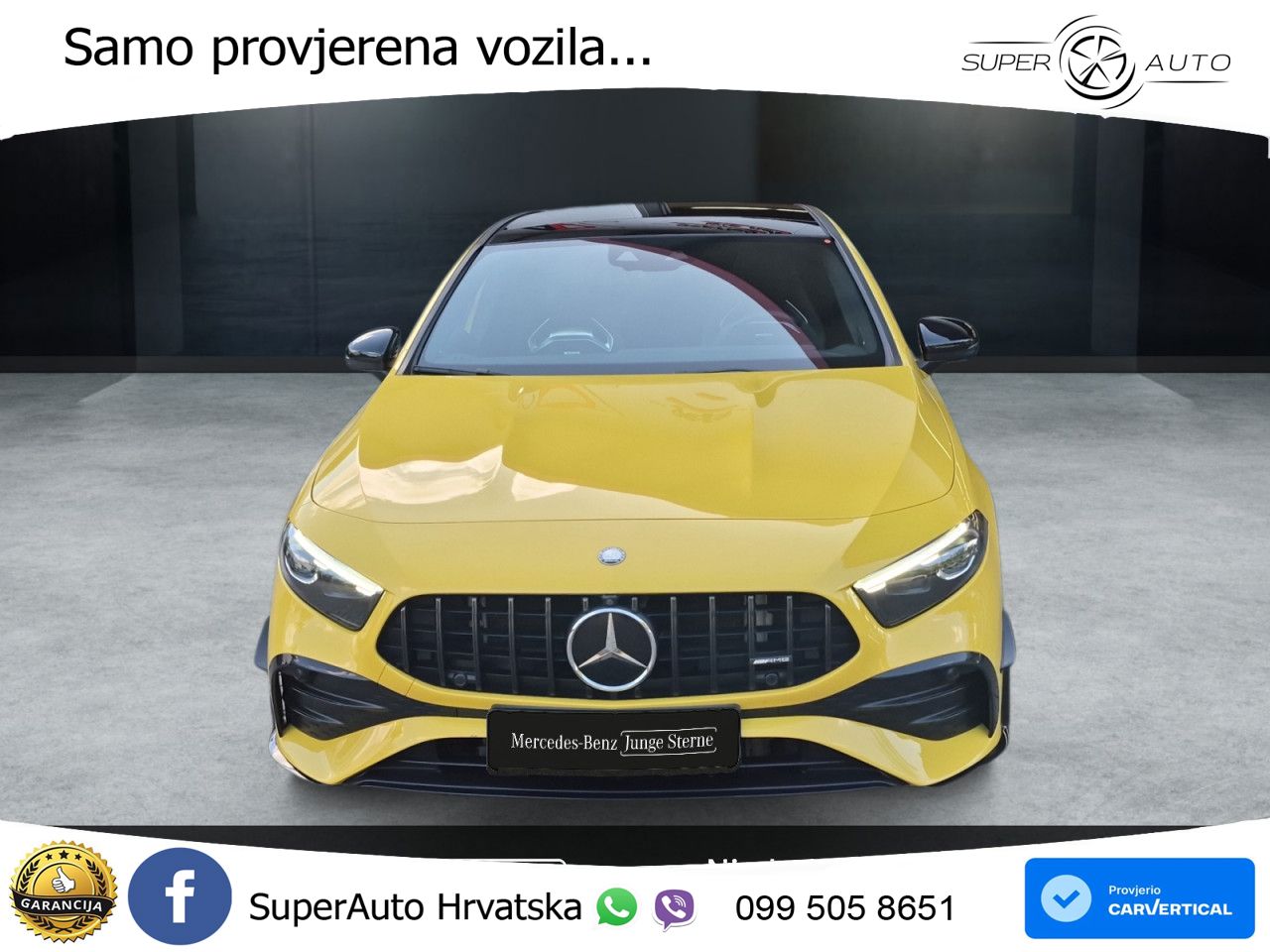 Mercedes-Benz AMG A 35 4MATIC AMG SPEEDSHIFT DCT LED+GR SJED+ACC