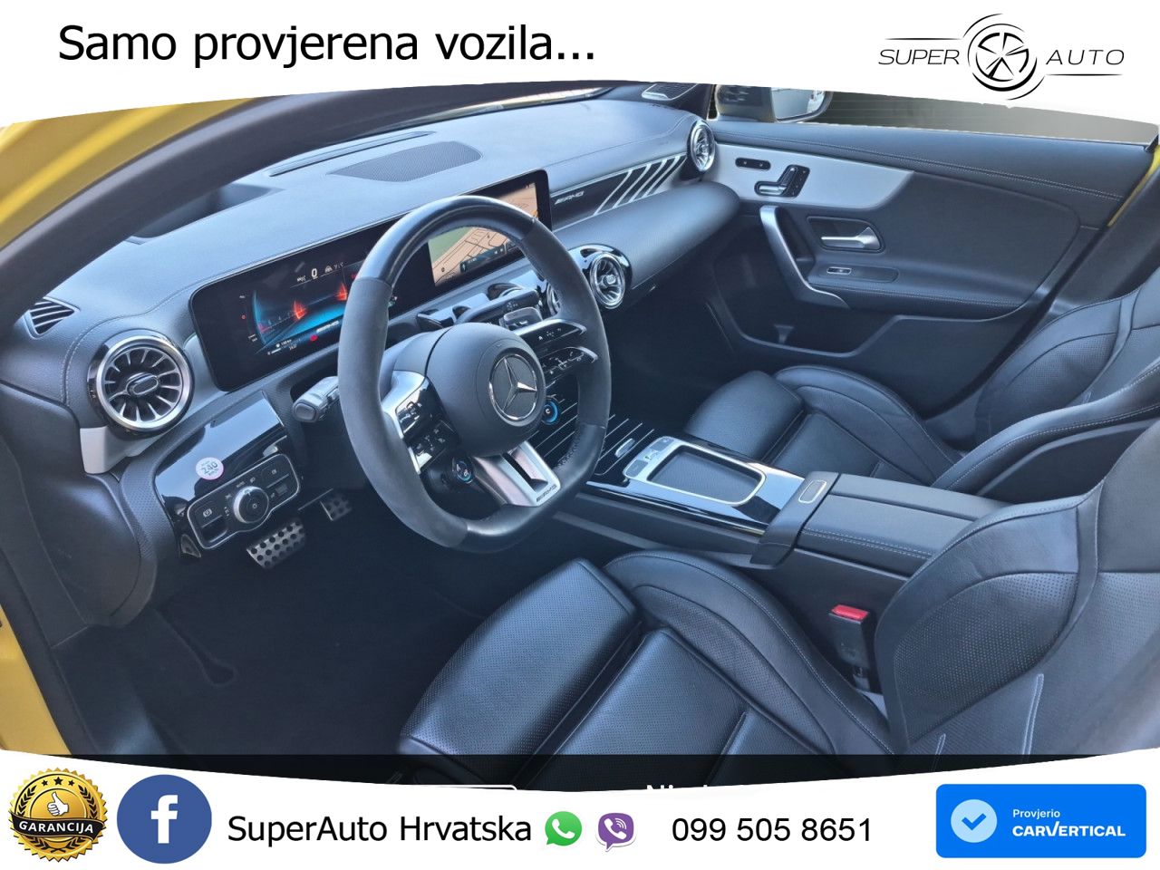 Mercedes-Benz AMG A 35 4MATIC AMG SPEEDSHIFT DCT LED+GR SJED+ACC