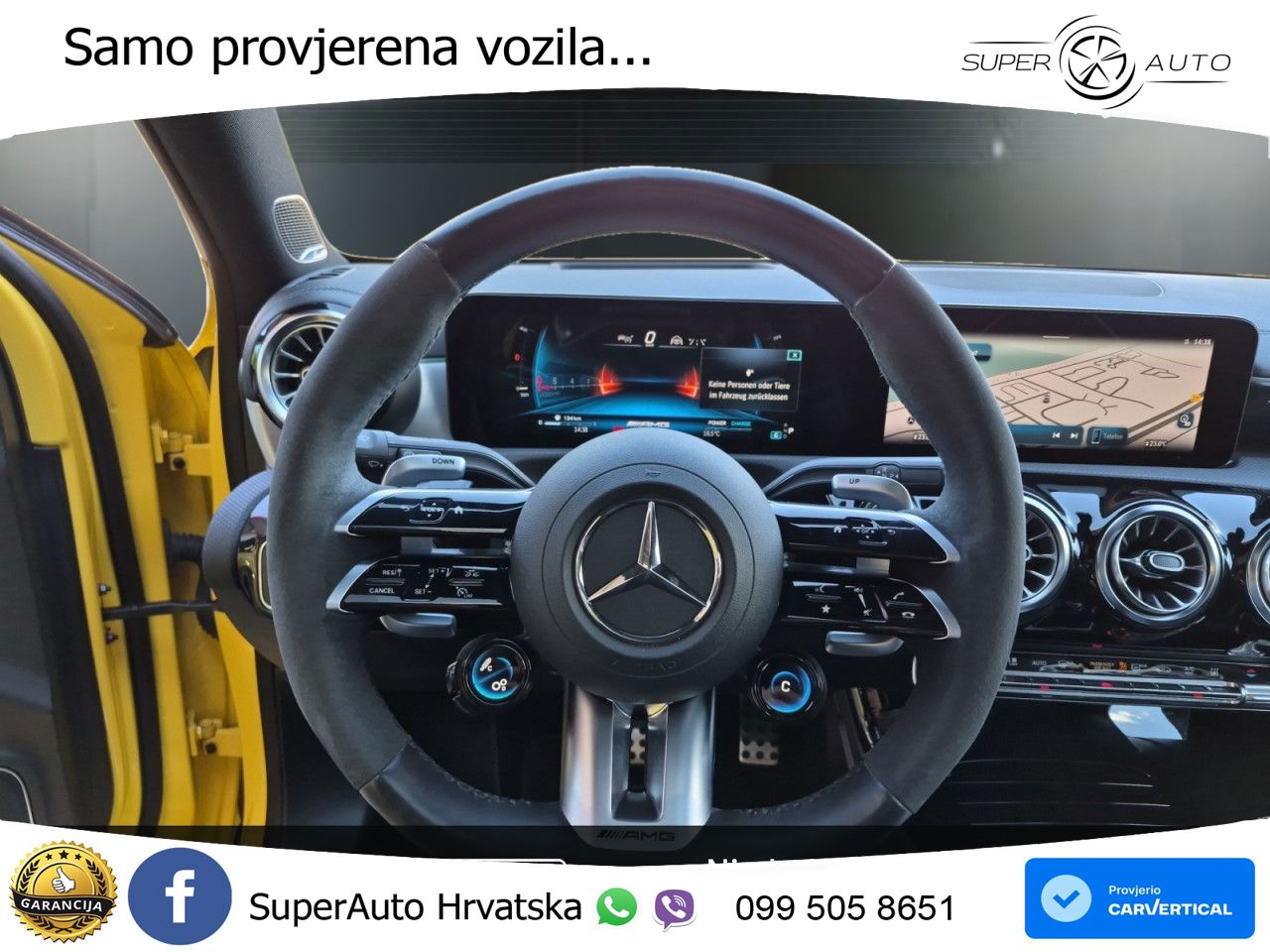Mercedes-Benz AMG A 35 4MATIC AMG SPEEDSHIFT DCT LED+GR SJED+ACC