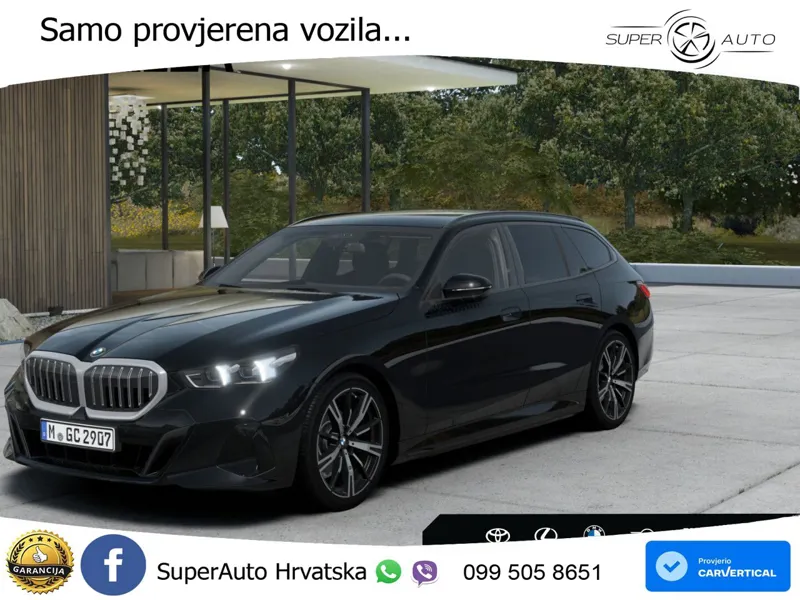 BMW 520d Touring (197 KS) xDrive Steptronic M Sport LED+GR SJED+ACC
