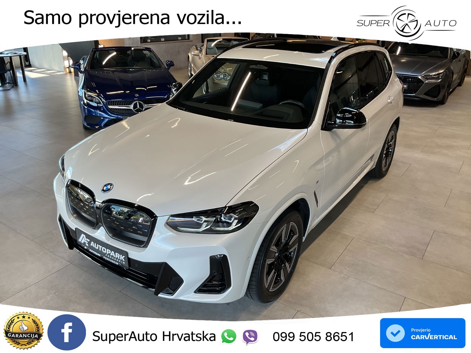 BMW iX3 80 kWh (286 KS)