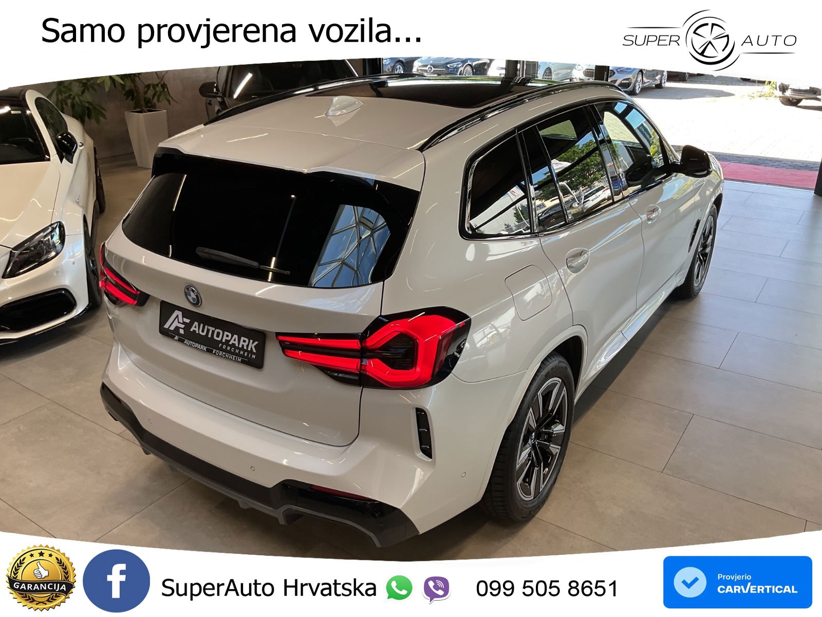 BMW iX3 80 kWh (286 KS)