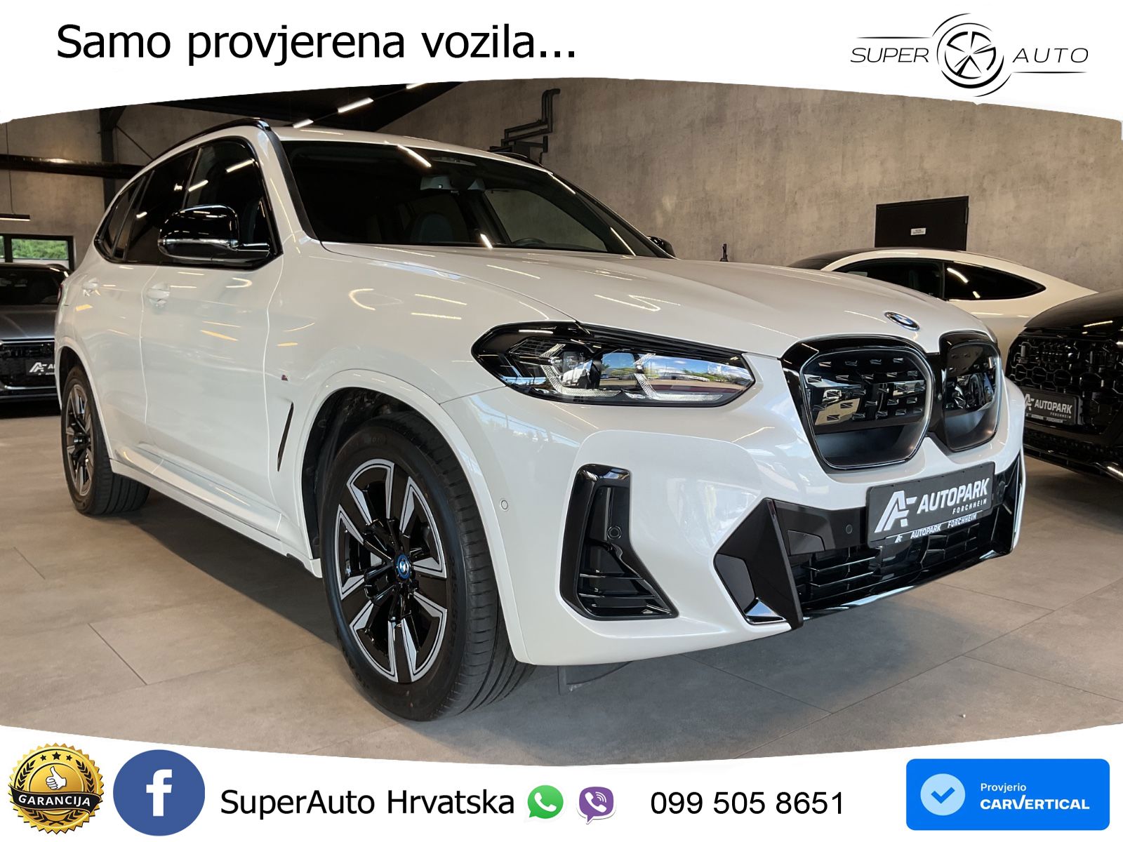 BMW iX3 80 kWh (286 KS)