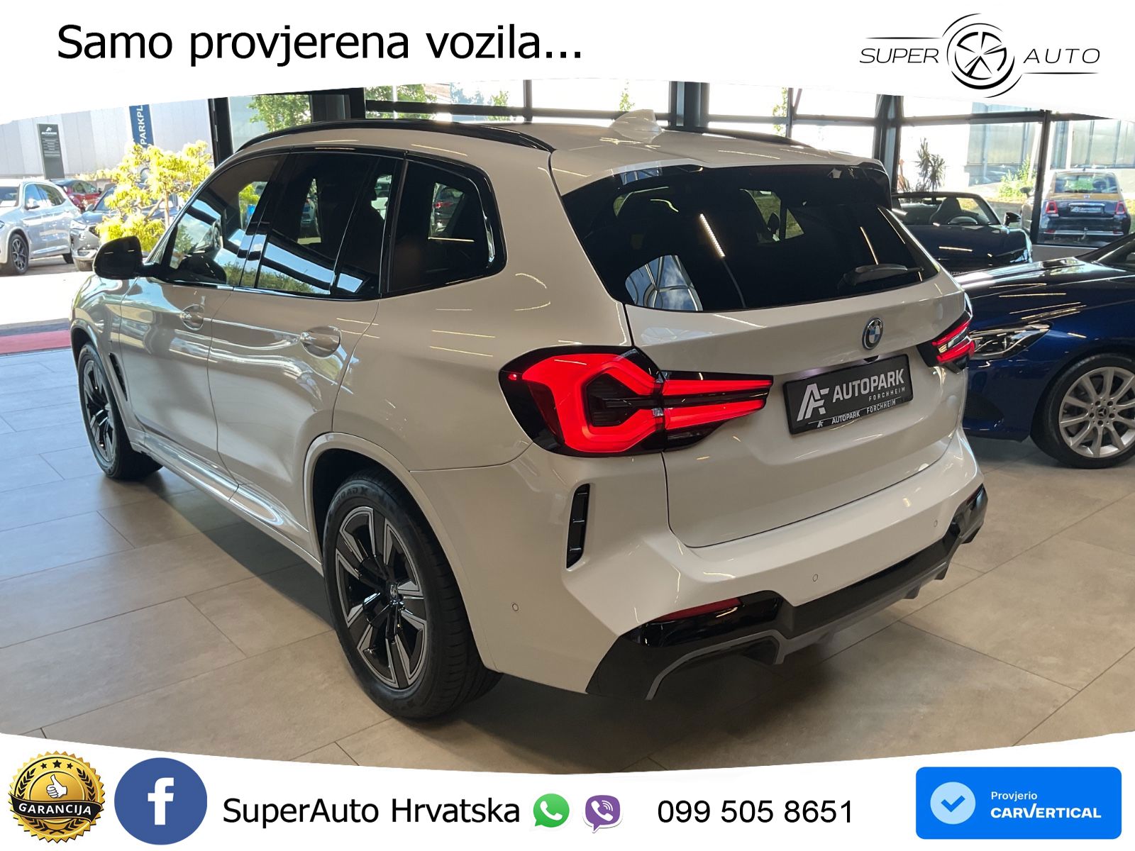 BMW iX3 80 kWh (286 KS)