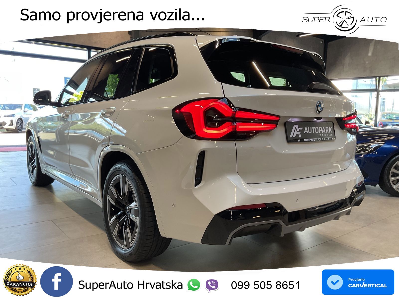 BMW iX3 80 kWh (286 KS)