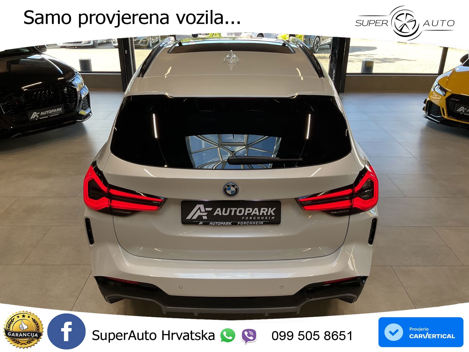 BMW iX3 80 kWh (286 KS)