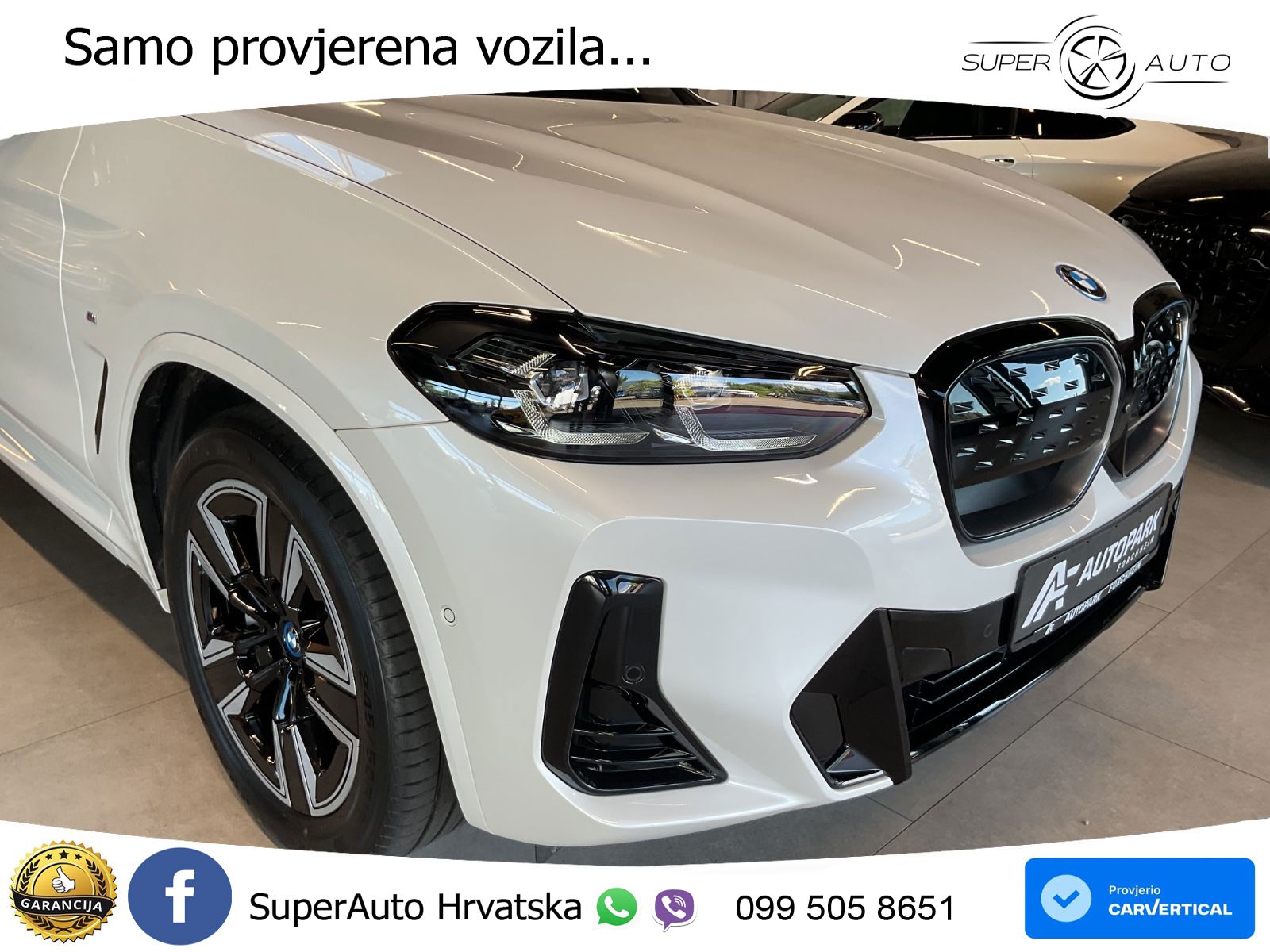 BMW iX3 80 kWh (286 KS)