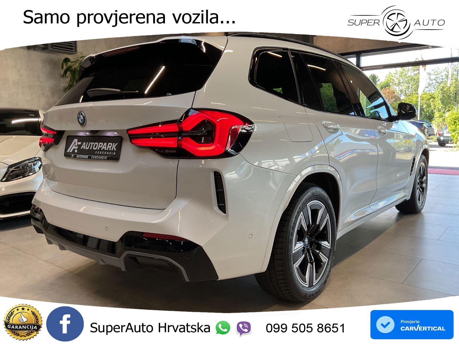 BMW iX3 80 kWh (286 KS)